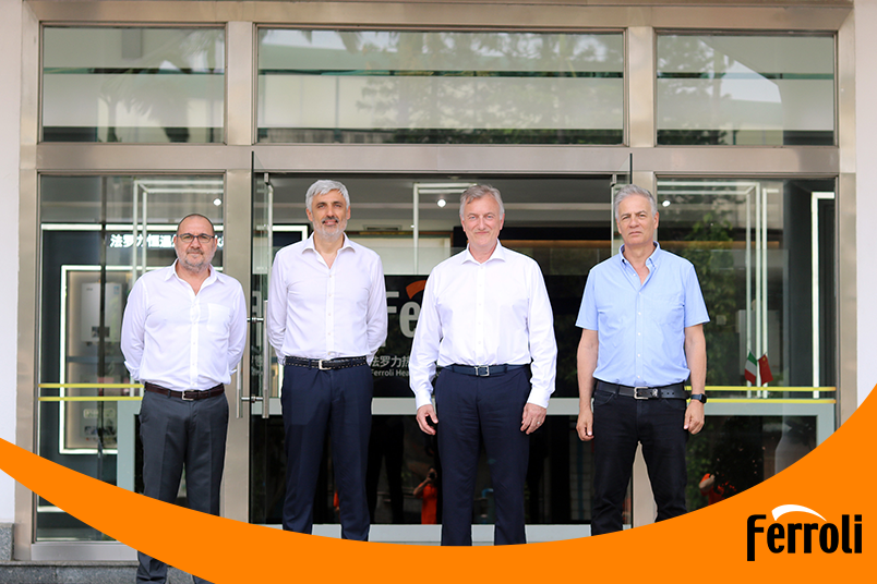 维多利亚老品牌vic集团CEO一行到访中国公司