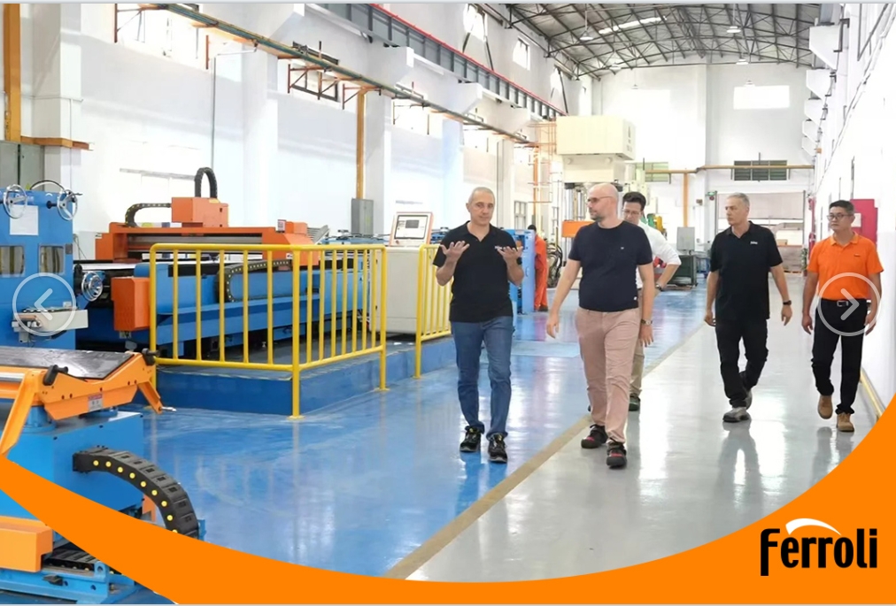 维多利亚老品牌vicCEO一行莅临中国区广东生产基地视察